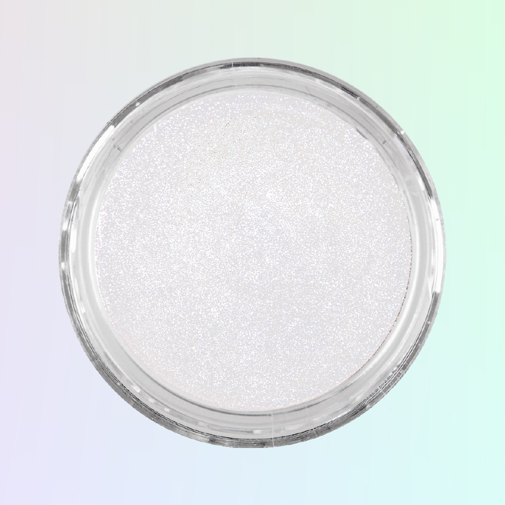 Mirror effect pigment glowing mint