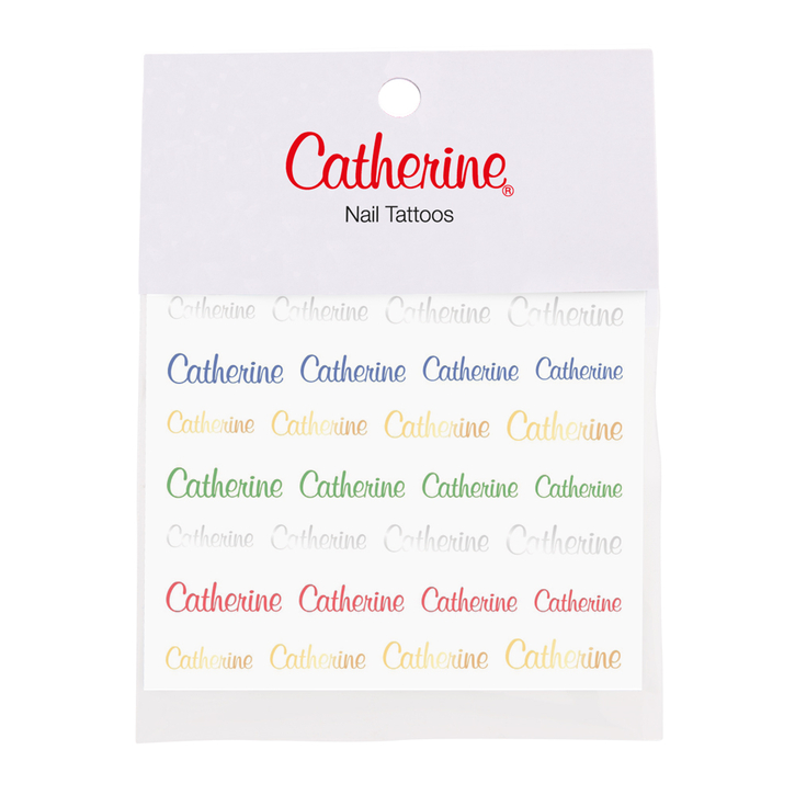 Nail Tattoo<br>multicolor Nail Tattoo<br>multicolor