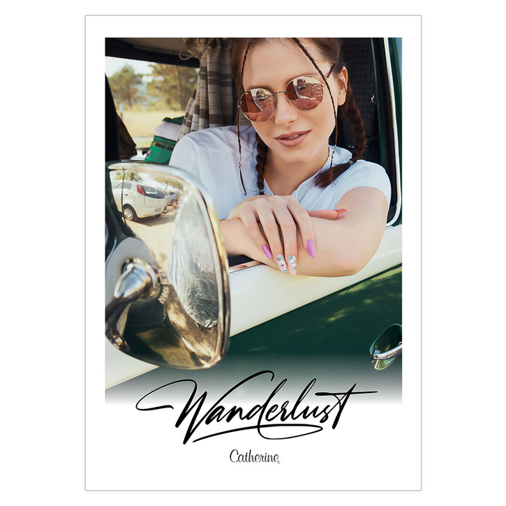 Obraz Wanderlust, DIN A4 Obraz Wanderlust, DIN A4