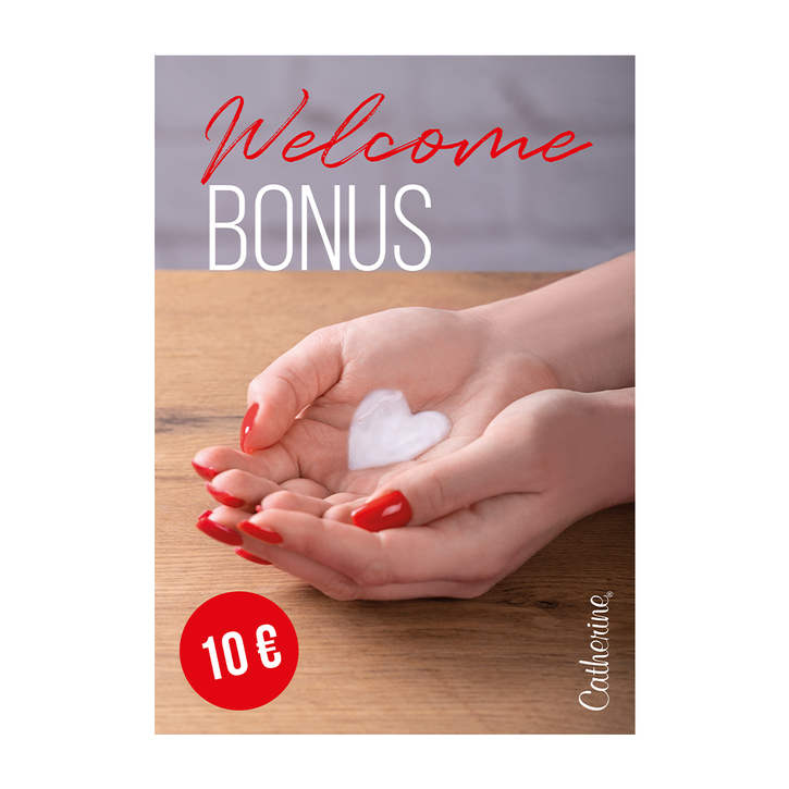Werbeposter<br>Welcome Bonus