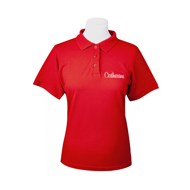 Polo Shirt<br>red Women
