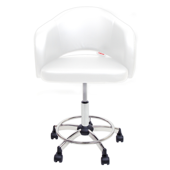 Client Chair<br>Comfy white