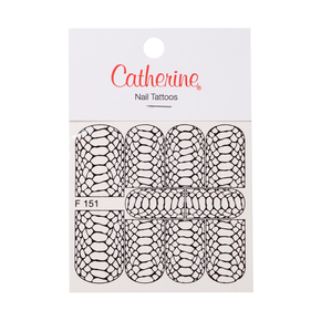 nail tattoo<br>animal no. 1