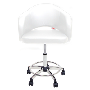 Client Chair<br>Comfy white